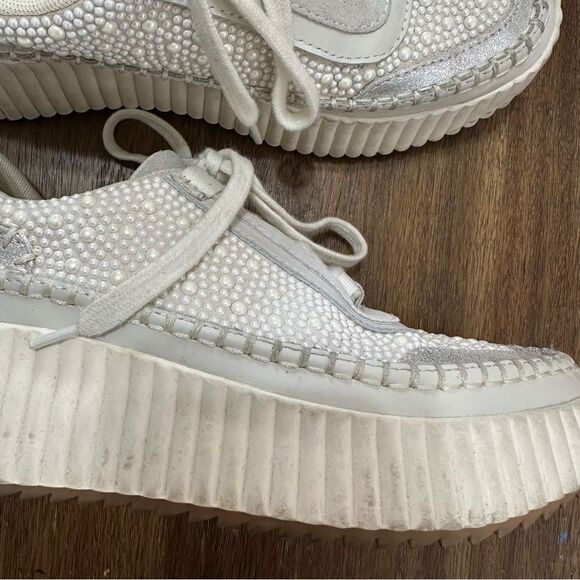 Dolce Vida‎ Dolen Pearl Sneakers size 8 - Picture 4 of 9